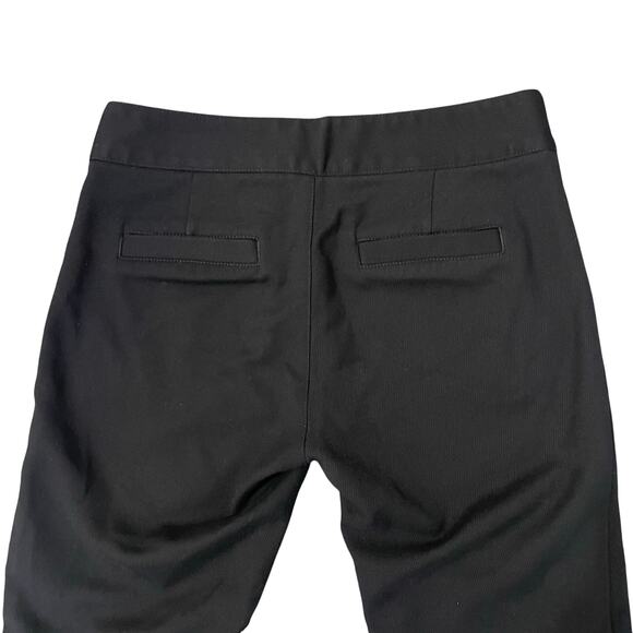 GAP Women's Black Gray Faux Suede Stretch Equestrian Style Pants Size 2 - Picture 5 of 10